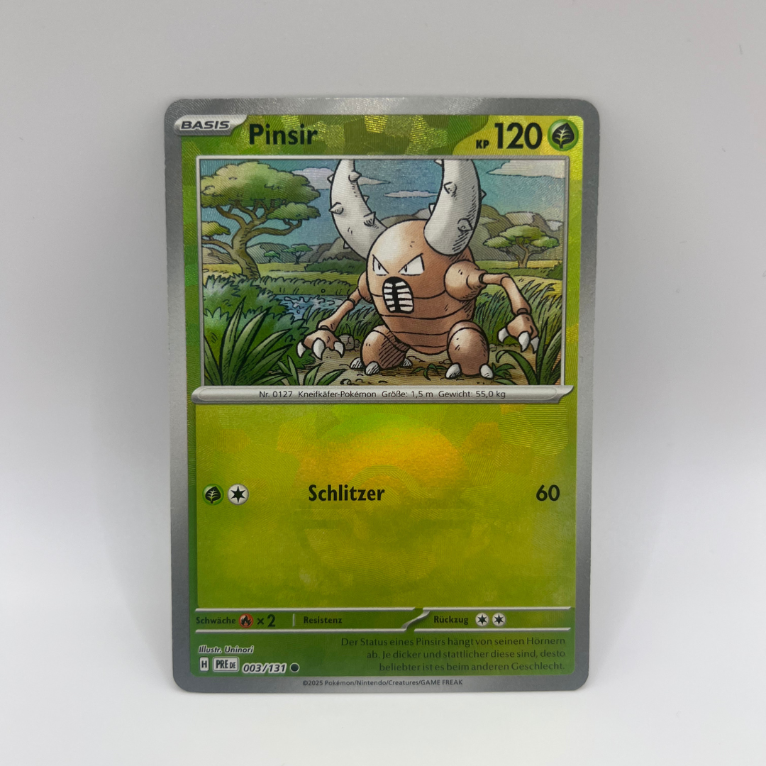 Pokémon | Pinsir | 003/131 | Pokeball | Prismatische Entwicklungen | NM | deutsch
