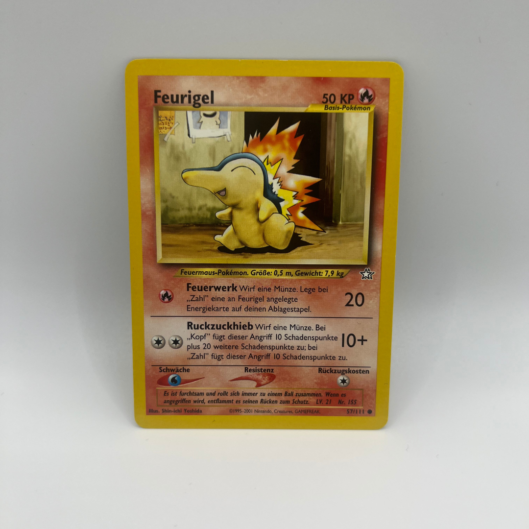 Pokémon | Feurigel | 57/111 | Neo Genesis | NM | Deutsch