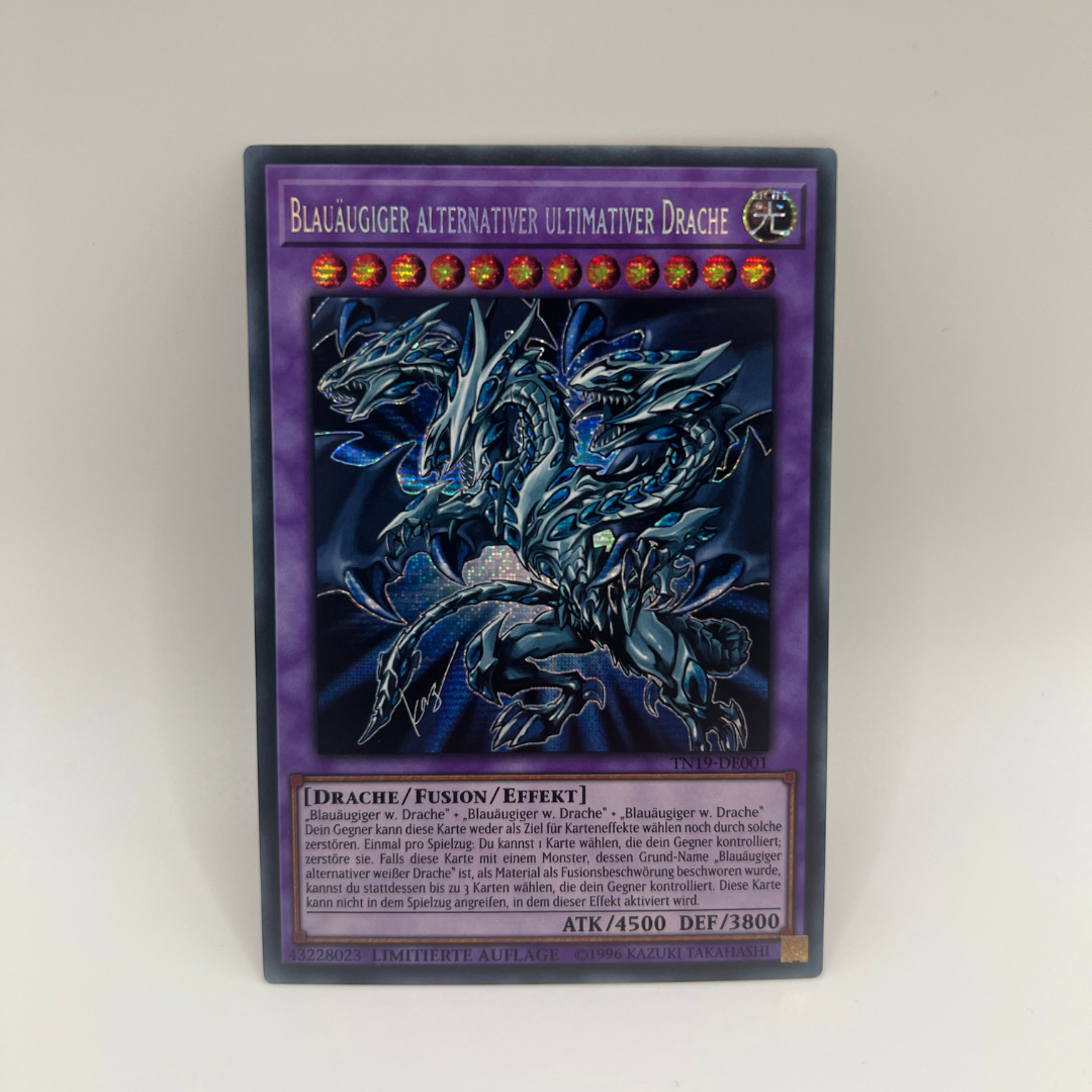 Yu-Gi-Oh! | Blauäugiger Alternativer Ultimativer Drache | TN19-DE001 | Secret Rare | NM | Deutsch