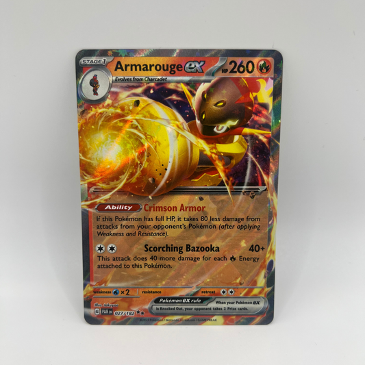 Pokémon | Armarouge ex | 027/182 | Holo | Paradoxrift | NM | englisch