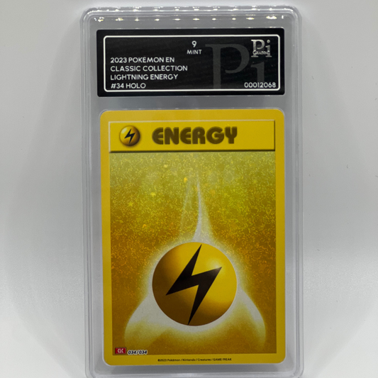 Pokémon | Lightning Energy | 034/034 | Classic Collection | PI 9 NM | Englisch