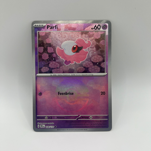 Pokémon | Parfi | 038/131 | Pokeball | Prismatische Entwicklungen | Reverse Holo | NM | deutsch