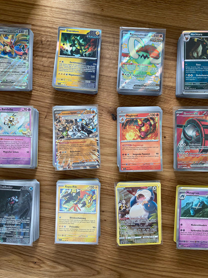 200 Pokémon Karten | Sammlung mit  200 Karten inkl. 40 Holokarten | Deutsch