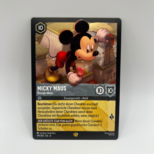 Disney Lorcana | Micky Maus | 199/204 | Domäne von Dschafar | NM | Deutsch
