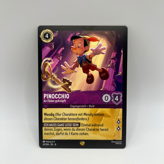 Disney Lorcana | Pinocchio | 61/204 | Domäne von Dschafar | NM | Deutsch