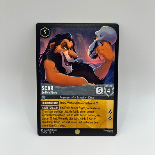 Disney Lorcana | Scar | 175/204 | Mythen | NM | Deutsch