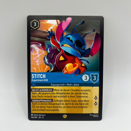 Disney Lorcana | Stitch | 166/204 | Domäne von Dschafar | NM | Deutsch
