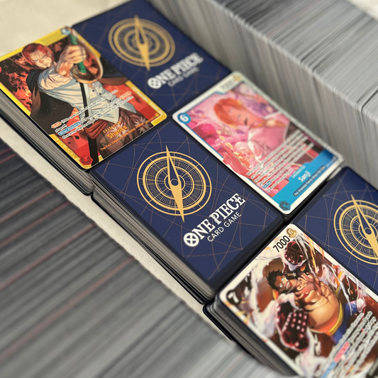 500 One Piece Karten | Sammlung mit 500 Karten inkl. 50 Holokarten | Englisch