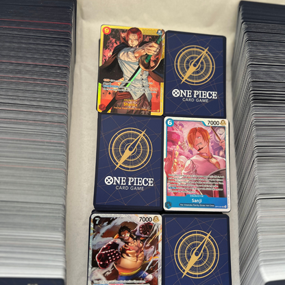 500 One Piece Karten | Sammlung mit 500 Karten inkl. 50 Holokarten | Englisch