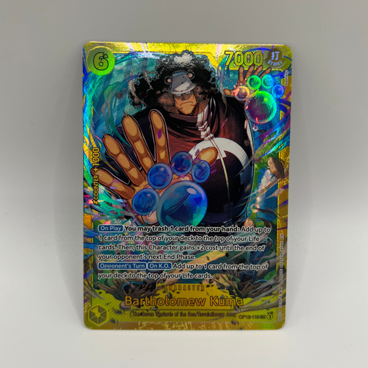 One Piece | Bartholomew Kuma | OP12-119 | Character | Secret Rare | NM | englisch