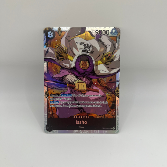 One Piece | Issho | OP03-078 | Holo | Super Rare | NM | englisch