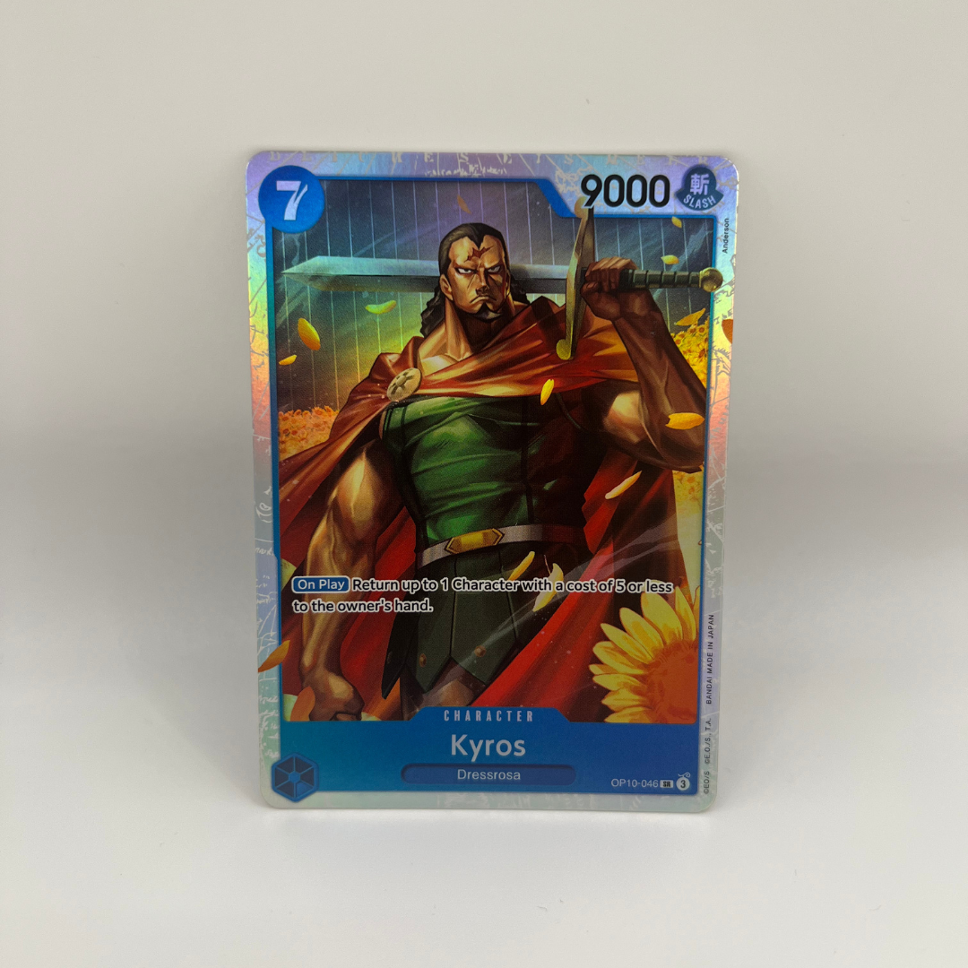 One Piece | Kyros | OP10-046 | Holo | Secret Rare | NM | englisch