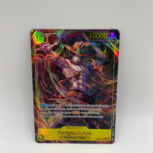 One Piece | Portgas.D.Ace | OP07-119 | Character | Secret Rare Alt Art | NM | englisch