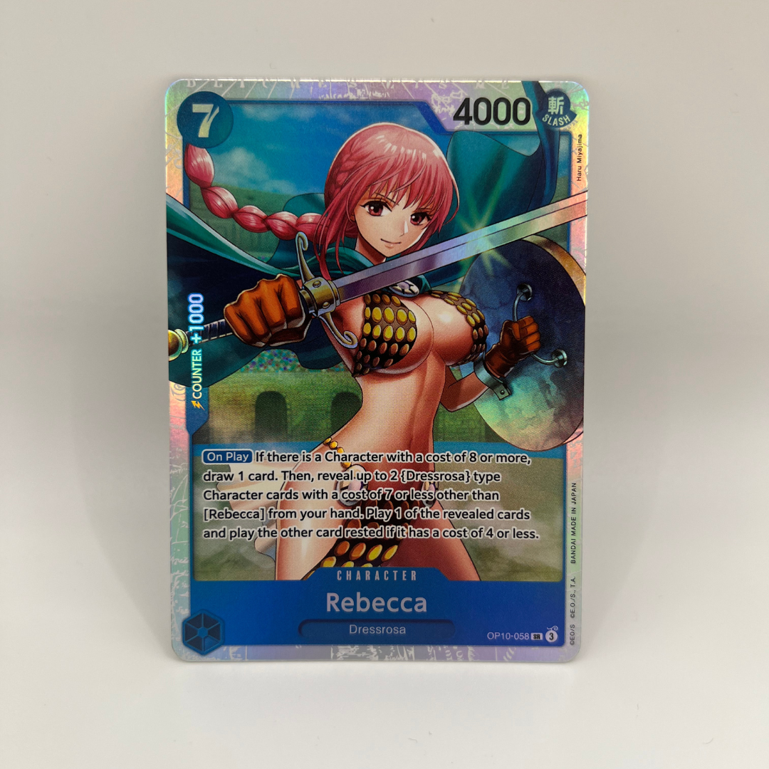 One Piece | Rebecca | OP10-058 | Holo | Super Rare | NM | englisch
