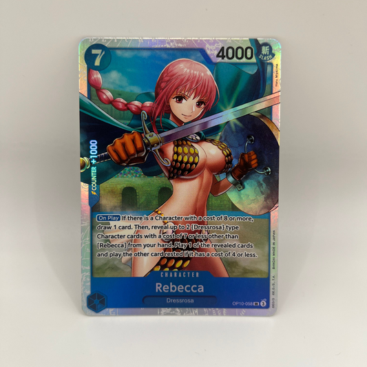 One Piece | Rebecca | OP10-058 | Holo | Super Rare | NM | englisch