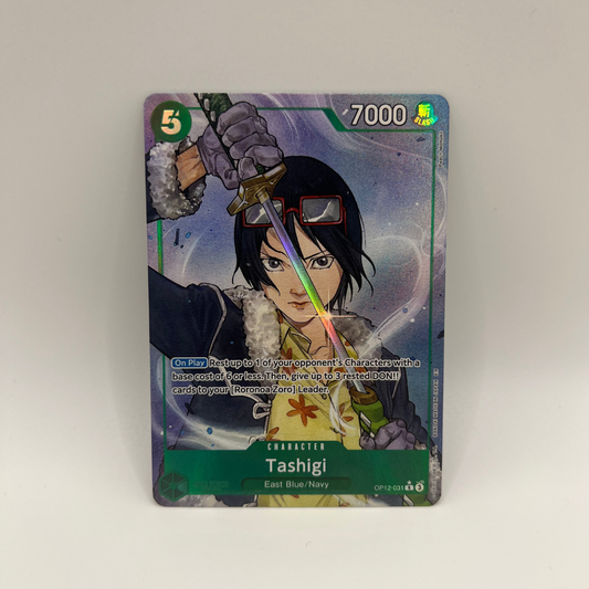 One Piece | Tashigi | OP12-031 | Character | Alt Art Rare | NM | englisch