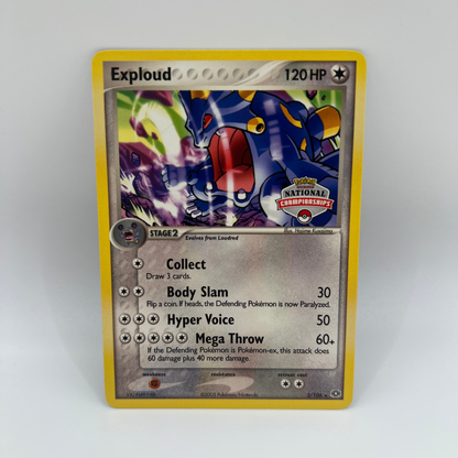 Pokémon | Exploud | 3/106 | National Championships | Promo | | NM | Englisch