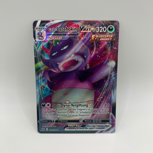 Pokémon | Galar-Laschoking Vmax | 100/198 | Full Art | Schaurige Herrschaft | | NM | Deutsch