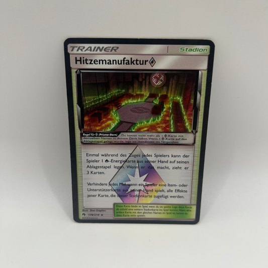Pokémon | Hitzemanufaktur | 178/214 | Trainer | Echo des Donners | Holo | NM | deutsch