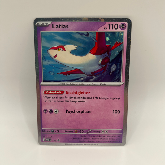 Pokémon | Latias | 139 | Back Star Promo | Karmesin & Purpur | Holo | G | deutsch