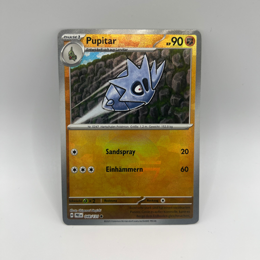 Pokémon | Pupitar | 048/131 | Pokeball | Prismatische Entwicklungen | Reverse Holo | NM | deutsch
