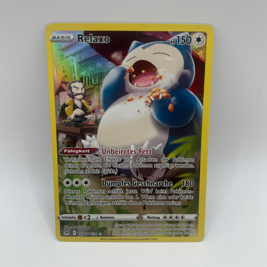 Pokémon | Relaxo | TG10/TG30 | Illustration Rare | Verlorener Ursprung | | NM | Deutsch