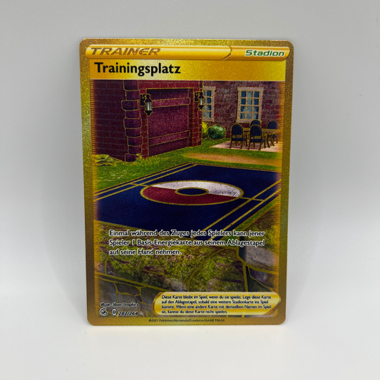 Pokémon | Trainingsplatz | 282/264 | Goldkarte |  Fusionsangriff | NM | Deutsch