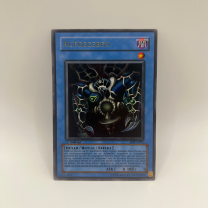 Yu-Gi-Oh! | Aufgeben | SDP-G001 | Ultra Rare | G | Deutsch