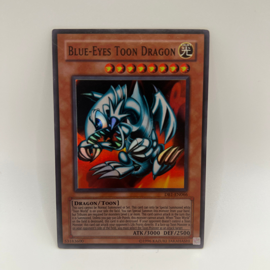 Yu-Gi-Oh! | Blue-Eyes Toon Dragon | DB1-EN066 | Secret Rare | G | Englisch